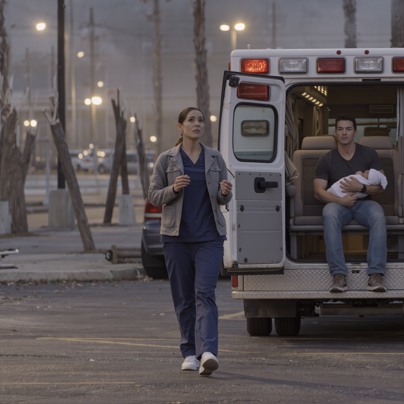She walked out of the ER and heard a baby crying in a rusted ambulance—then her whole life flipped
