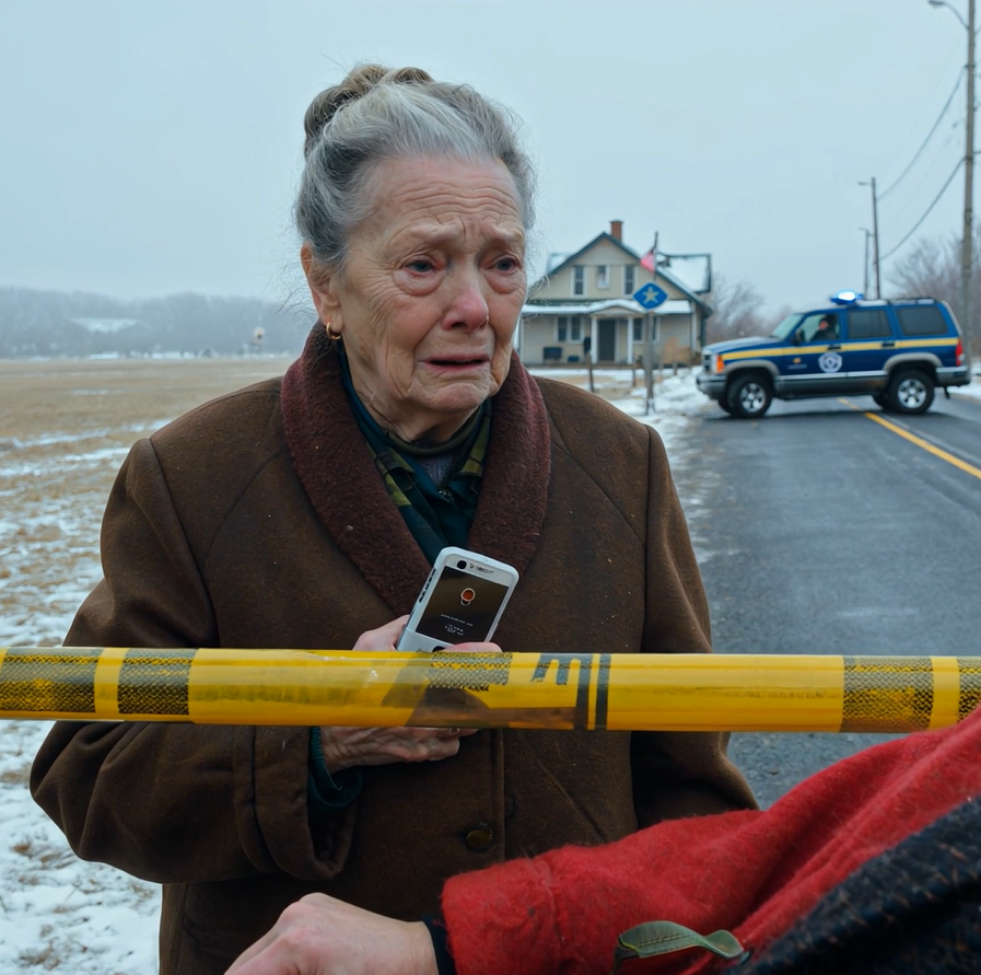 My grandson called me at 5 a.m. begging, “Grandma, don’t wear your red coat today” — by 9 a.m., police were standing over a body in a coat just like mine at my bus stop, and that call dragged me into a web of forged deeds, a deadly daughter-in-law, and an elder-fraud ring the FBI says I was never meant to survive.