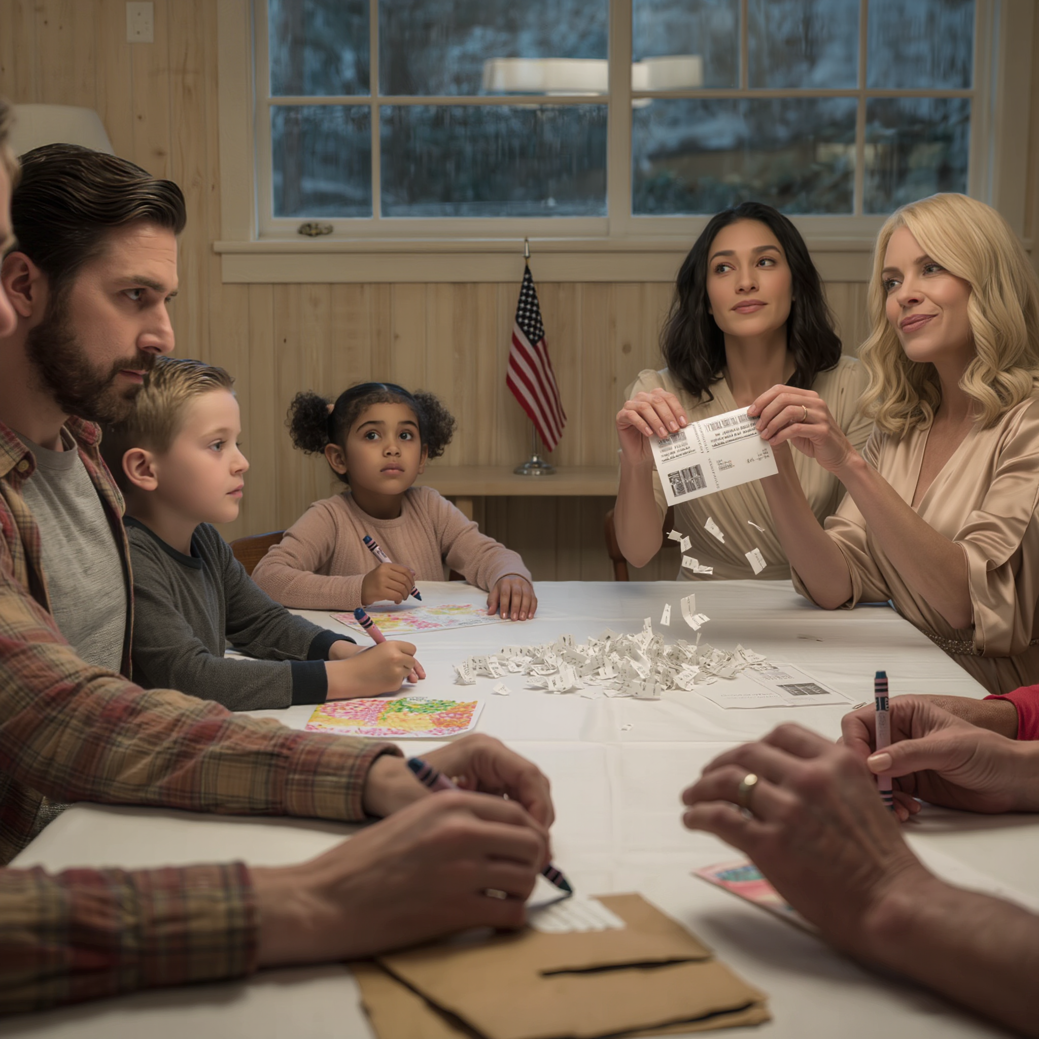 My sister ‘accidentally’ tore up the tickets I bought for my children after I refused to give her my bonus. She sneered and said, ‘Your children don’t deserve front-row seats. They should know their place.’ My father sided with her: ‘Stop pretending to be poor. If you care, buy new tickets.’ I didn’t react. That night, I quietly turned off all the automated support systems I was using’ and removed my name from the last thing still connected to their mess. At 9:05 a.m., the notification popped up… and the whole family fell silent.