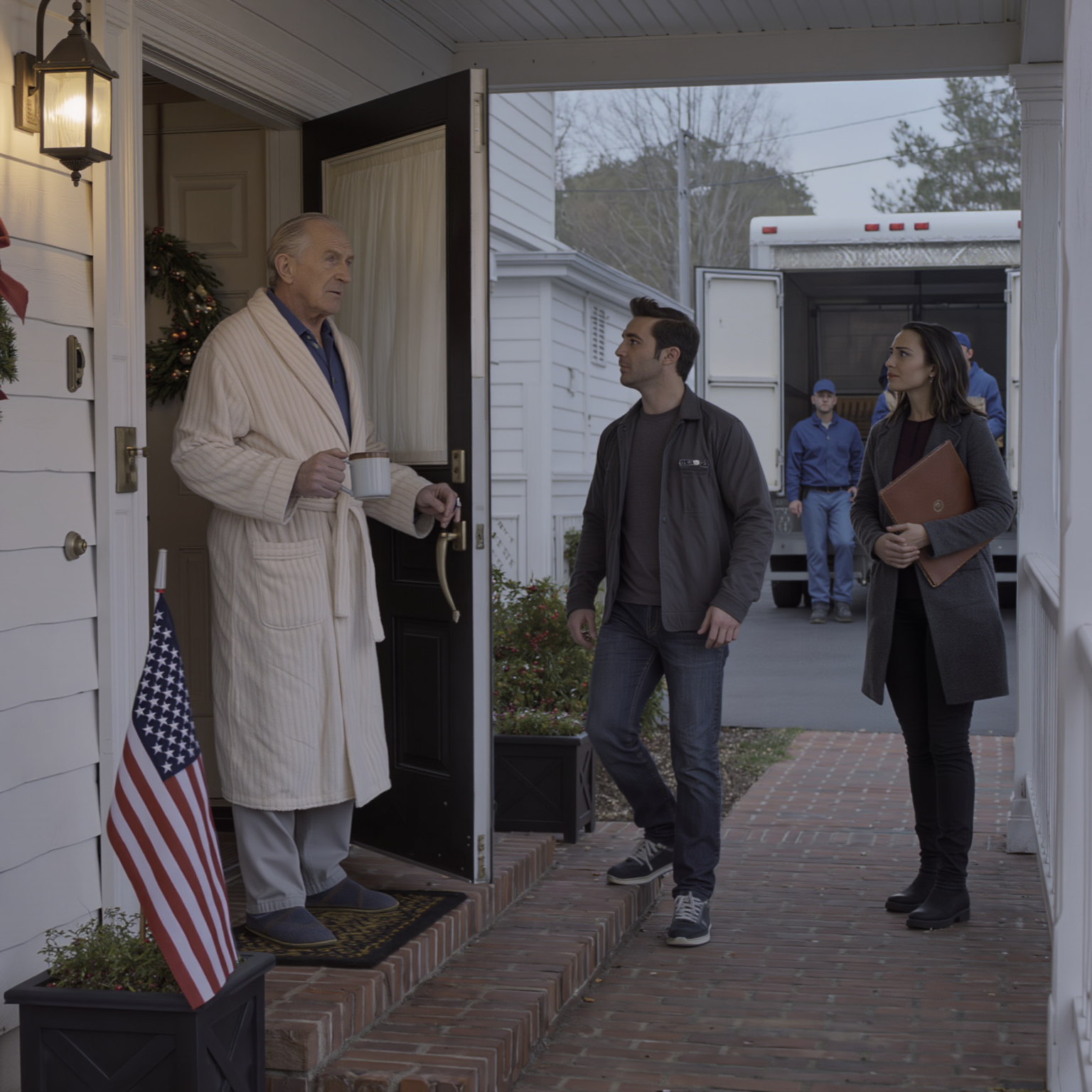 My son knocked at 5:07 a.m. and told me, “Move out—this place is mine.”