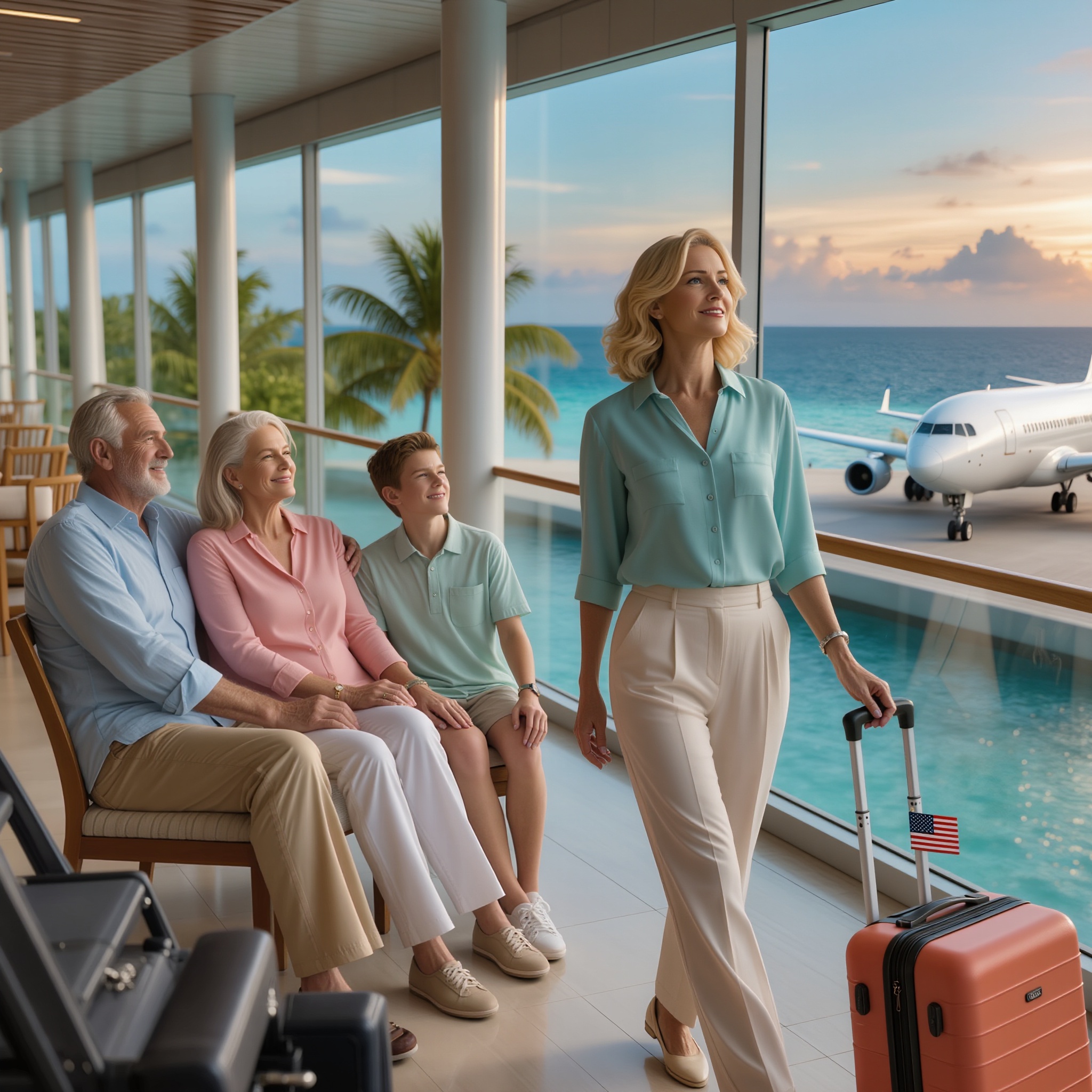 My parents forgot me on every vacation. They said there was “no space” for me in Cabo or Aspen. So I used my $42,000 commission to fly my real family to a villa in the Maldives – the people who raised me and loved me.