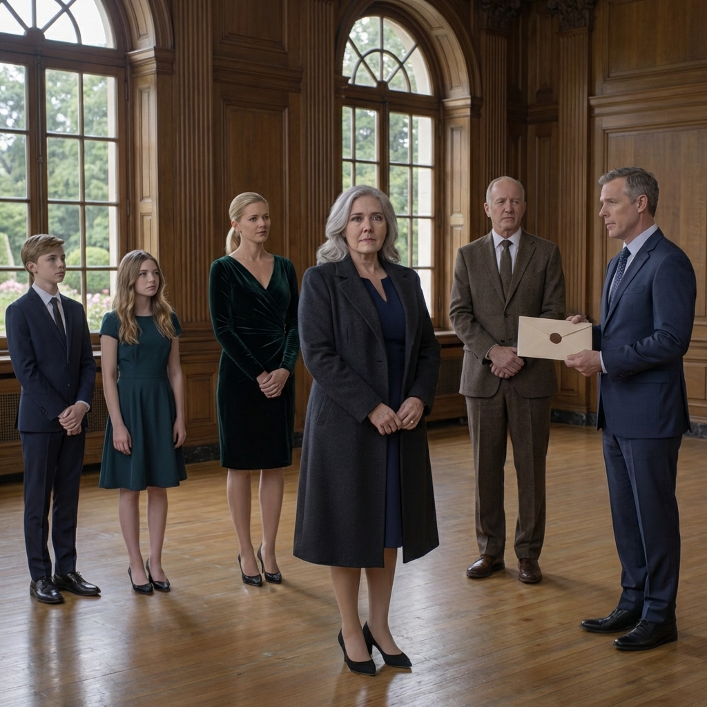 After My Ex-Husband’s Memorial Service, His Wife Smiled And Said, “I Hope You Didn’t Come About His $40 Million Estate, Because It’s Already Been Handled.” Then The Lawyer Handed Me An Envelope, When I Opened It, The Room Couldn’t Stay Quiet