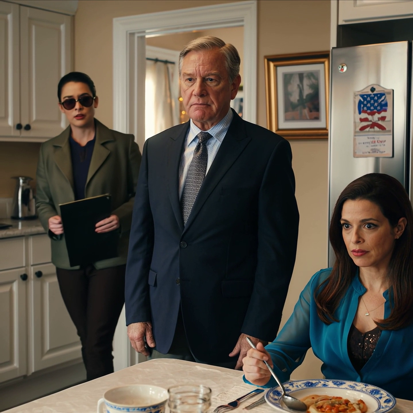 Dad raised his glass: “Your sister made everything on her own, unlike you” — I leaned back and said one sentence that froze the kitchen, and he asked: “What money?”… from then on, the family photo on the mantel didn’t look the same anymore