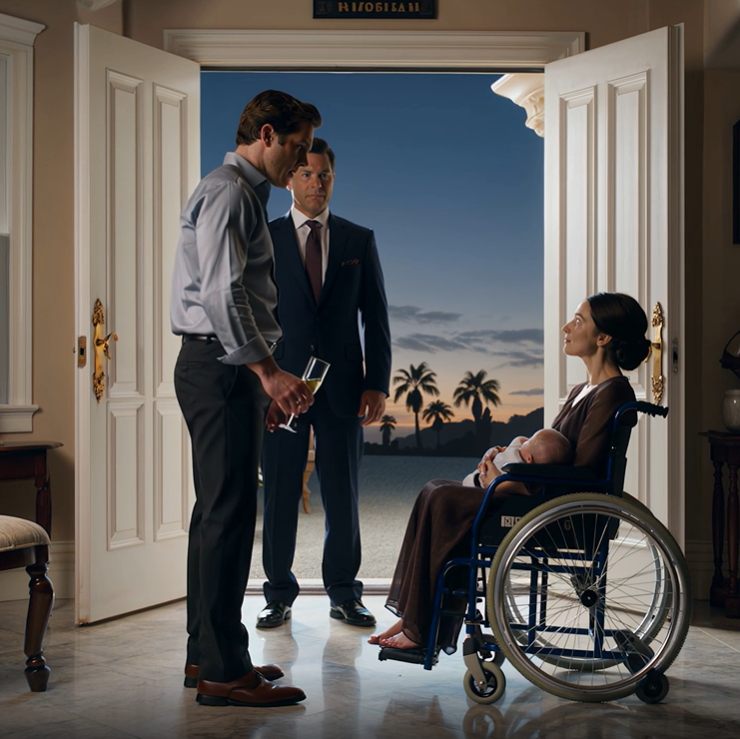 “Bake an apple pie, stop pretending.” She said it while I was timing contractions. Ten minutes later, I was accused of stealing a $12,000 bracelet. By sunset, my husband dragged me to the car and dumped me on a dirt road—my water breaking as his taillights disappeared. Hours later, he opened the front door smiling… and froze.