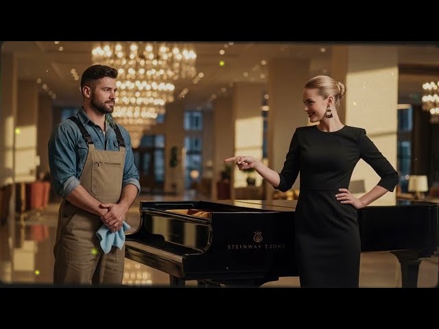 “If You Play Chopin, I’ll Marry You” — The Janitor’s Response Silenced the CEO