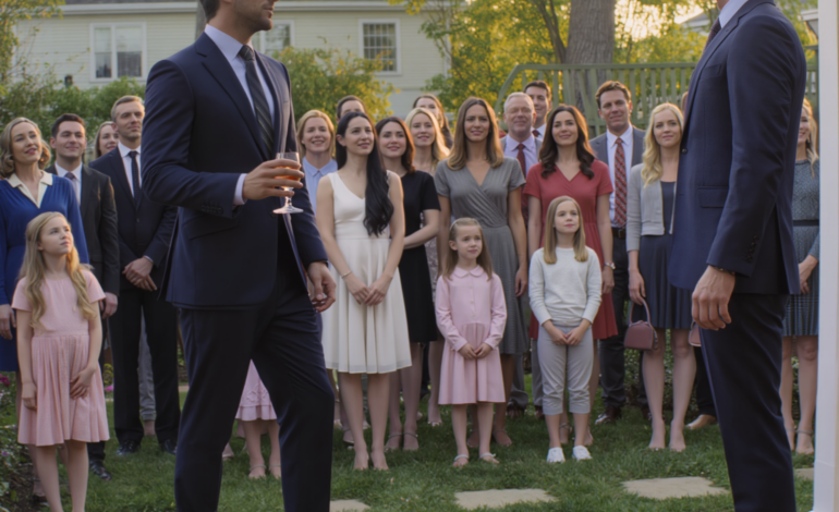 My family called me “going nowhere” at my brother’s promotion party—so I smiled, raised my glass, and walked out with one sentence that made the room go silent.