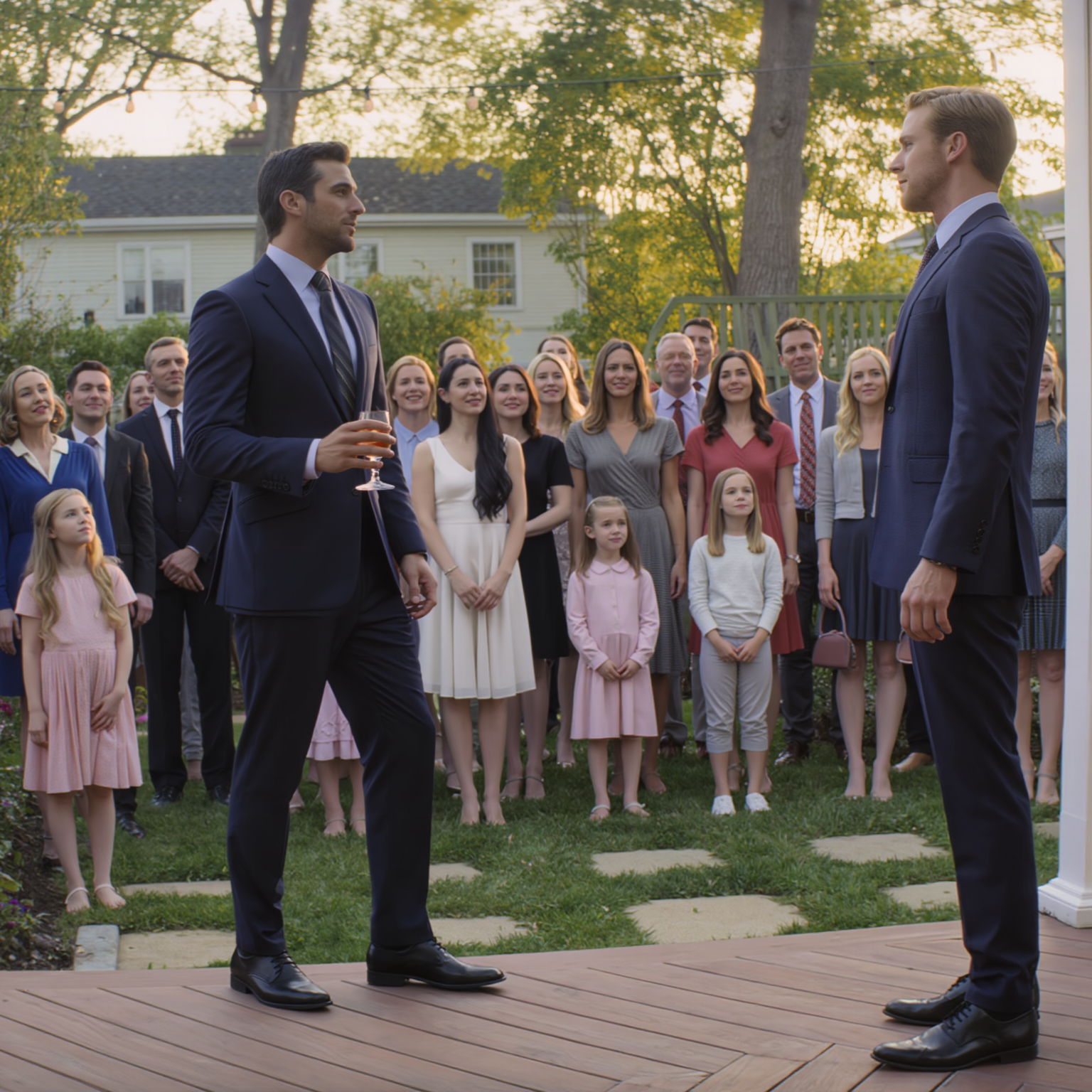 My family called me “going nowhere” at my brother’s promotion party—so I smiled, raised my glass, and walked out with one sentence that made the room go silent.