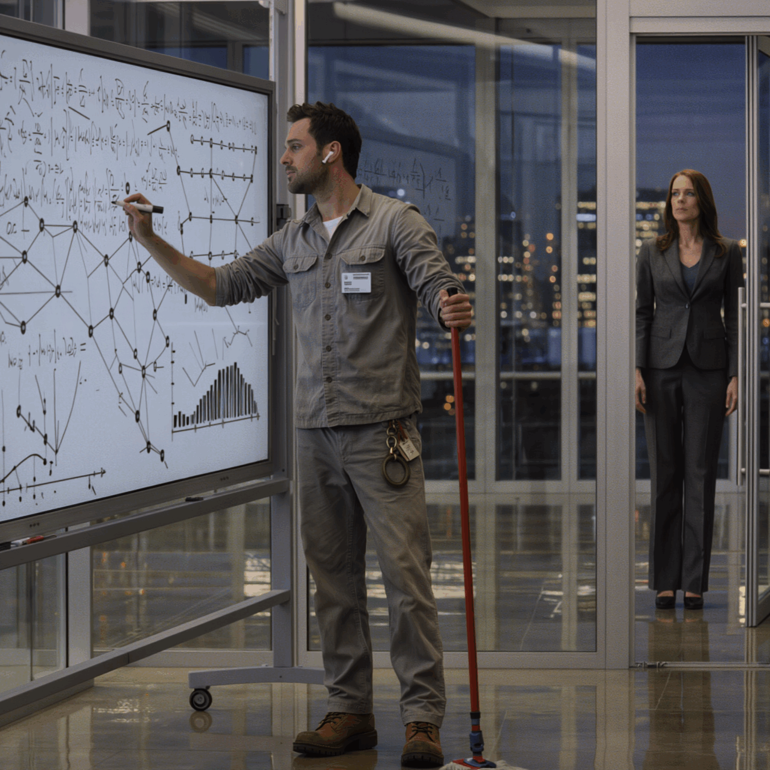 Single Dad JANITOR Fixed $100M Problem in Seconds — What the CEO Did Next STUNNED the Whole Company