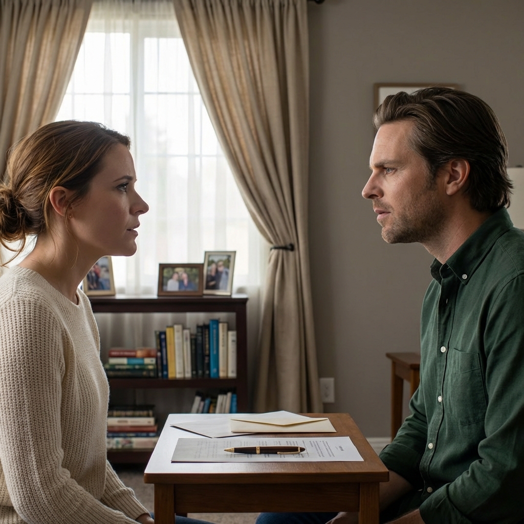 My husband called right in the middle of my workday: “My uncle left me $800 million—pack your things and leave our apartment immediately!” When I got home, the separation papers were already waiting on the table, and he sneered as I signed without trembling… but then an embossed envelope from Bordeaux appeared, along with a secret appointment and a clause that slowly wiped that smile off his face.