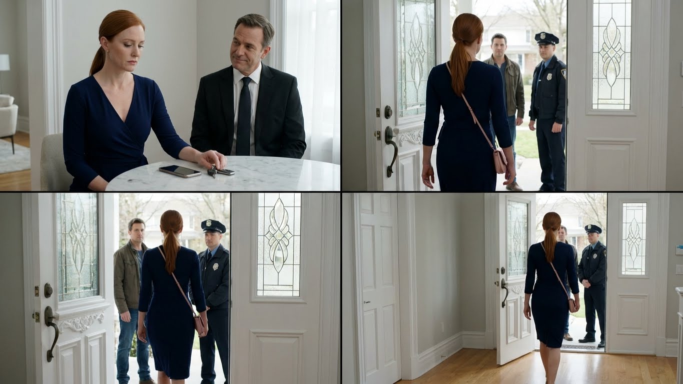 ‘Go ahead,’ my rich husband said. ‘I’ll give you a week without me.’ I put the keys on the counter and walked out with just my phone, leaving him to believe I’d come back begging. The next morning, his father and his boss were banging on the door: ‘The bank just called, what have you done?!’