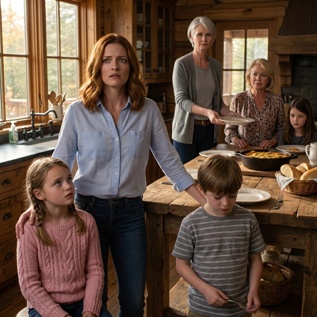 On an ordinary Tuesday night, I walked into my in-laws’ house and found my kids sitting in front of completely empty plates while their cousins ate their third helping of lasagna off the “good” china, and eighteen minutes later I quietly decided I was done being their personal ATM and that something in this family was about to break in a way none of them saw coming.