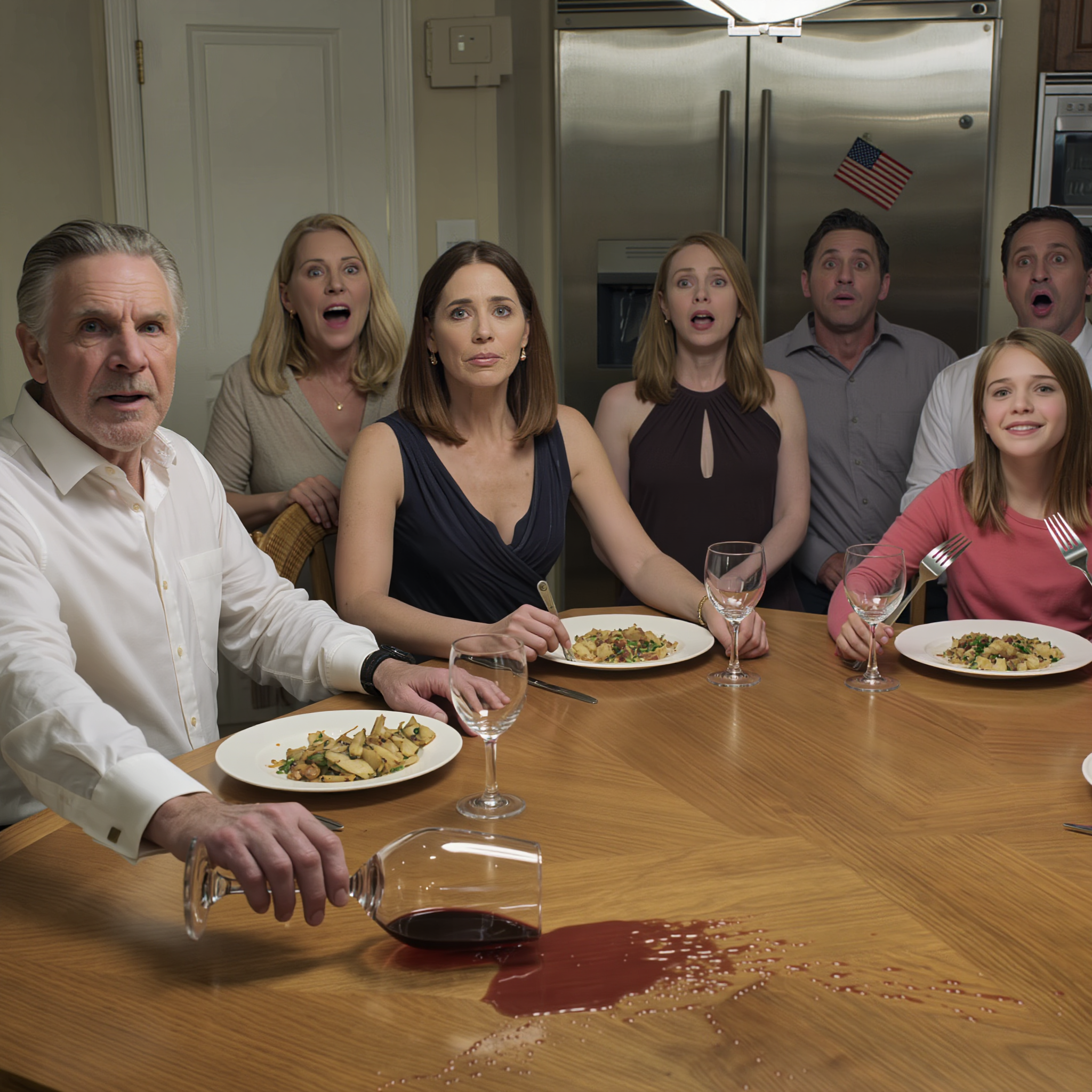 At dinner, my dad said, ‘Your sister needs that house, not you.’ I didn’t argue. I just looked at him and said, ‘Maybe you should ask Mom first about who her father really is.’ His glass fell from his hand.