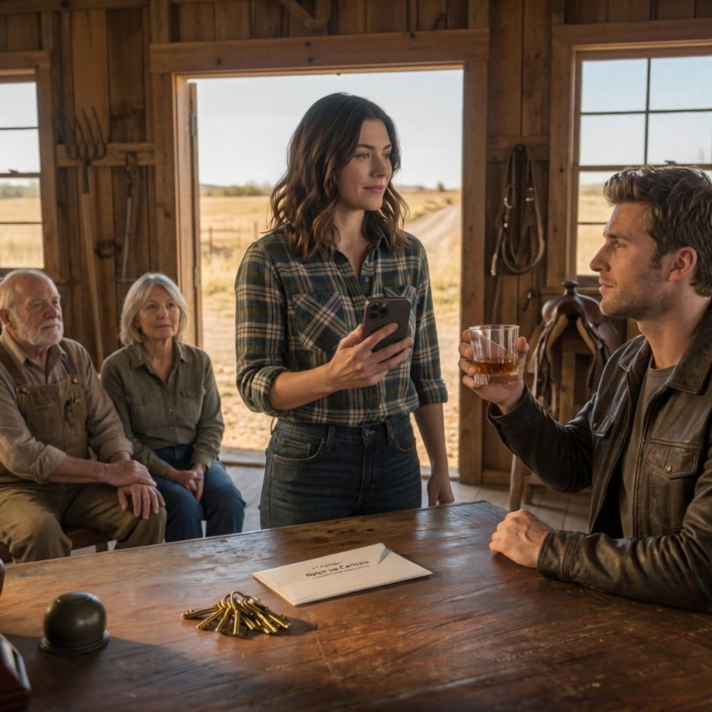 At every family gathering, my brother would boast that he would take over the farm and turn it into his own empire, while my parents would nod and treat me like free labor, but on the day the certificate of ownership arrived, the envelope landed in my hands, and when they realized the only legitimate water use belonged to me, their proud little kingdom suddenly looked very, very dry. A lesson about real thirst that they would never forget…