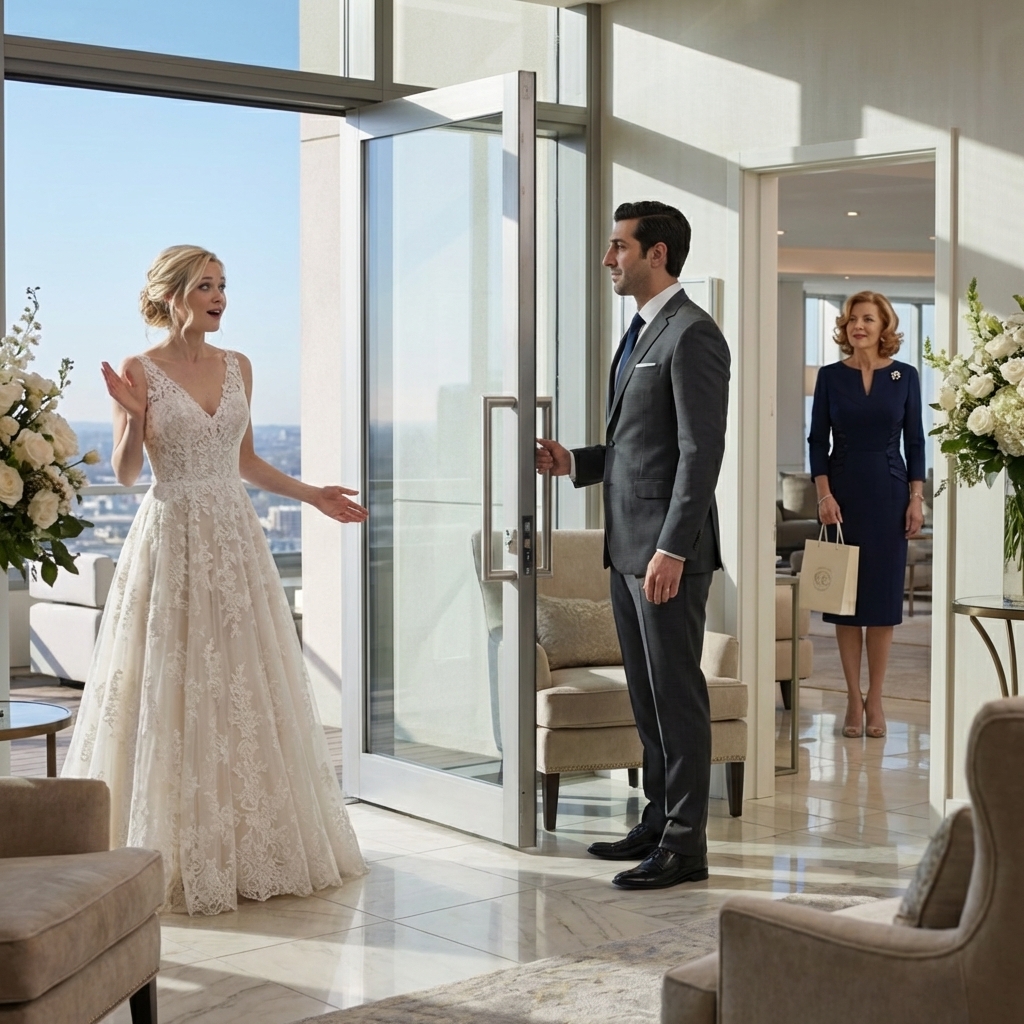 My Mom Wanted Me To Marry A Rich Man But He Never Spoke. After Our Big Wedding With Hundreds Of Guests, We Came Home. The Door Closed Behind Us, And He Suddenly Started Talking. What He Said Left Me Speechless.