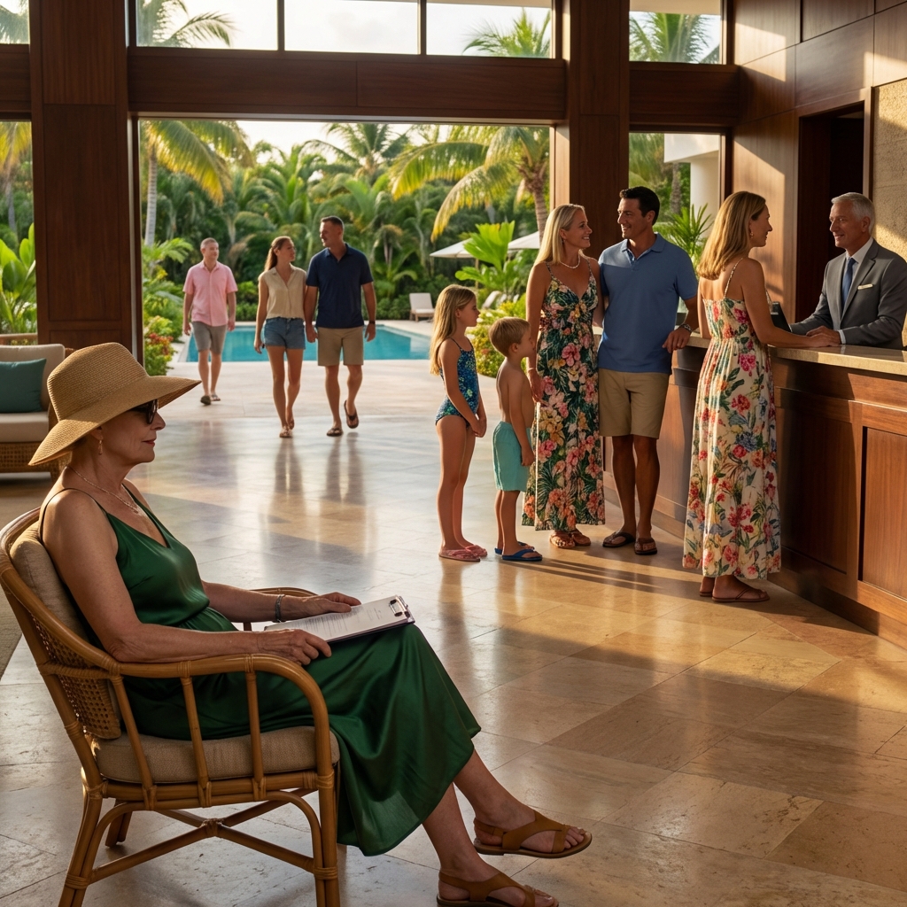 My daughter didn’t ask me to go on vacation with her family. She looked me right in the eye and said, “I just want to go with my own family,” not realizing the five-star Caribbean resort on the brochure—the one with the infinity pools, kids’ club, and oceanfront suites—was actually owned by me.