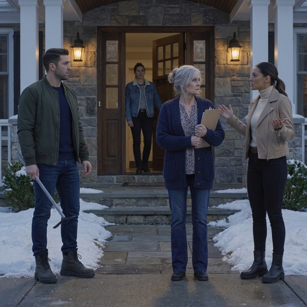 My Daughter-In-Law Was Raising Her Voice Outside My Door! I Had Just Changed The Locks On My House. A Few Minutes Later My Son Showed Up Looking Upset, Carrying A Toolbox. But What Happened Next Left Them BOTH COMPLETELY SPEECHLESS.