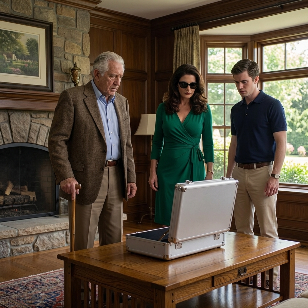 When my wife passed away, her wealthy boss called me and said, “I found something. Come to my office right now.” Then he added, “And don’t tell your son or your daughter-in-law. You could be in danger.” When I got there and saw who was standing at the door, I froze.