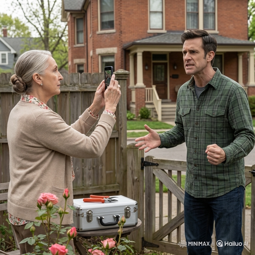 My son texted, “Don’t expect me to take care of you in old age,” so I replied “Okay” and locked everything down—until he showed up in my garden, demanding what happened to “his” future.