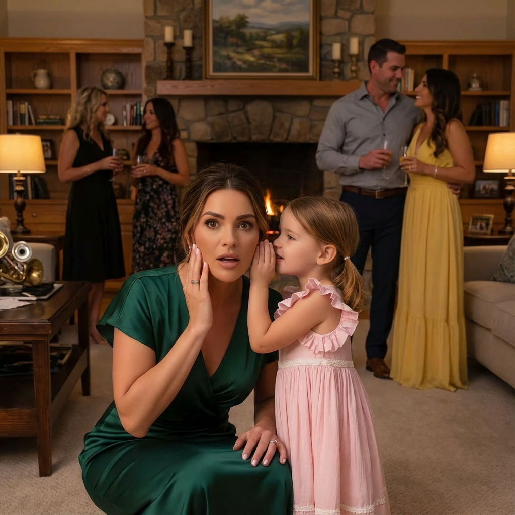 At my husband’s birthday gathering, our 4-year-old daughter pointed straight at a woman and announced, ‘Mommy, that’s the lady with the worms.’