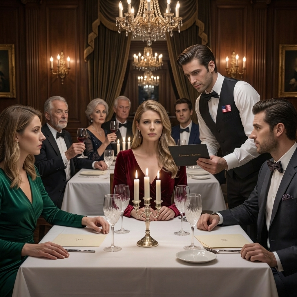 My husband’s family laughed when he served me divorce papers at Christmas dinner, thinking I was broke. But when I paid the bill with a secret black card that made the waiter shake in fear, the laughter stopped forever and their nightmare began…