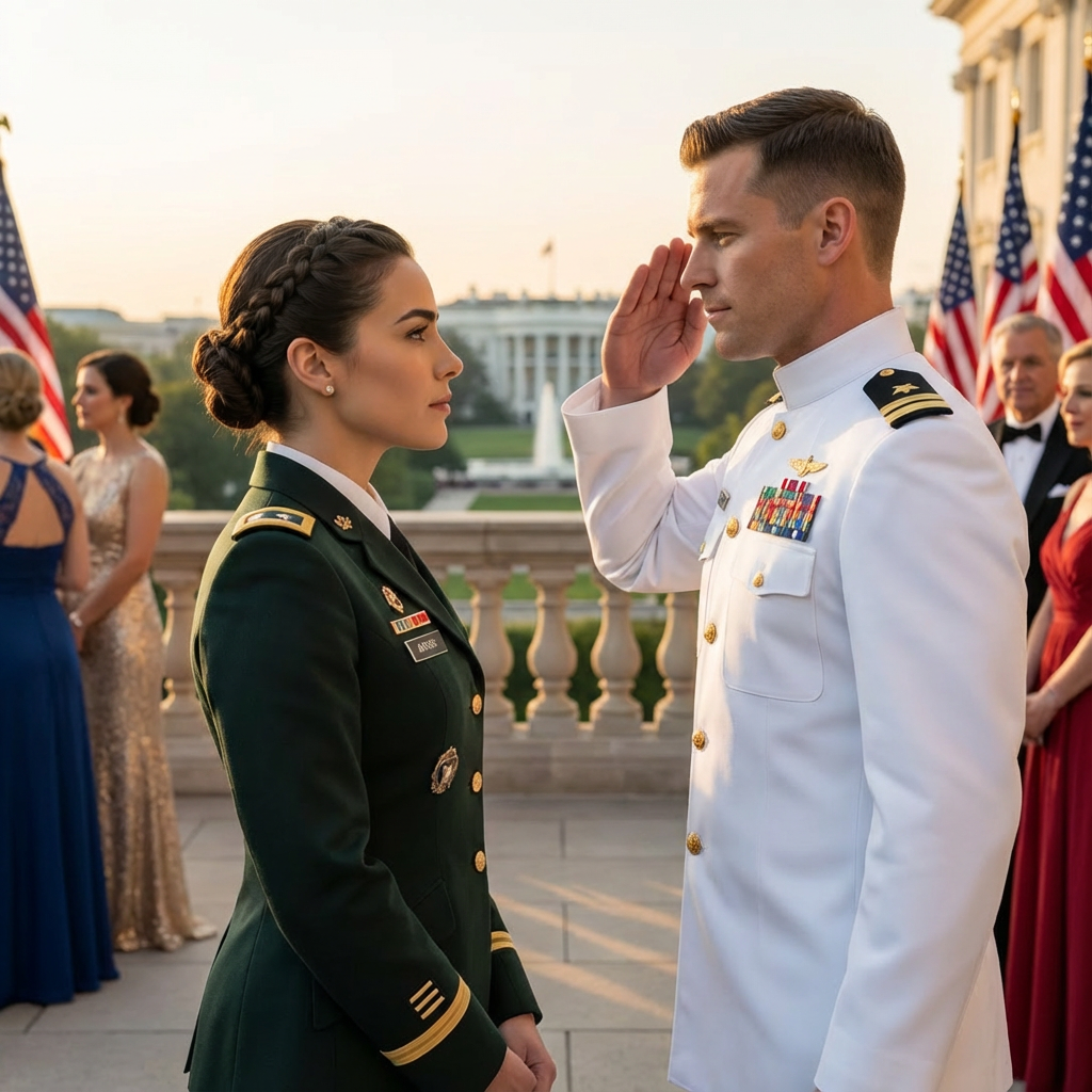 She m0cked me like I was nothing — in front of hundreds. But when her groom bowed and said ‘Ma’am… Commander,’ you could hear jaws hitting the floor