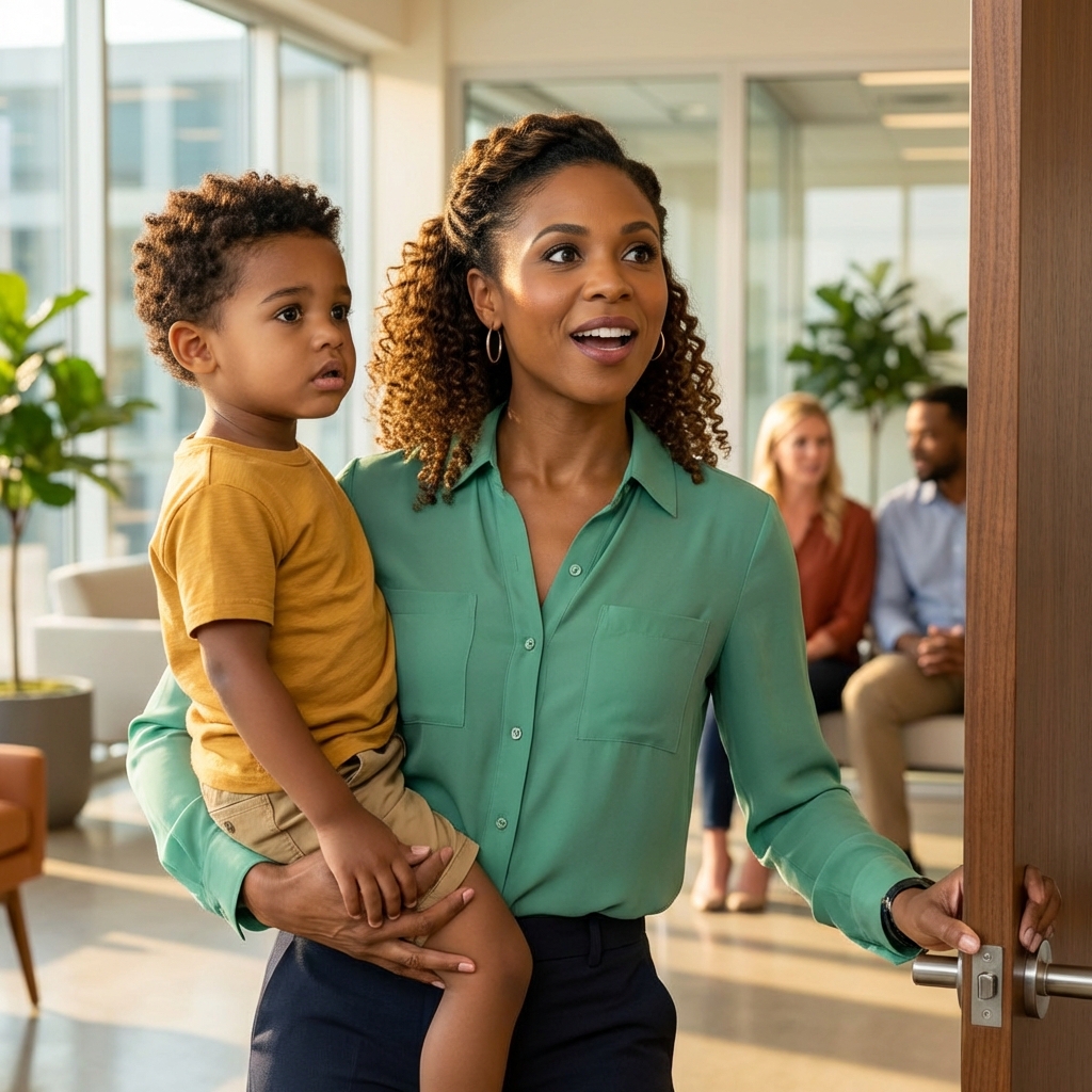 I won 50 million dollars in the lottery and carried my little boy to my husband’s sleek downtown office to share the good news, but as I stood outside his door listening to the laughter, clinking glasses, and a woman’s voice calling him “baby,” I quietly wiped my tears, tightened my grip on my son, and decided that from this moment on, everything in our lives would change.