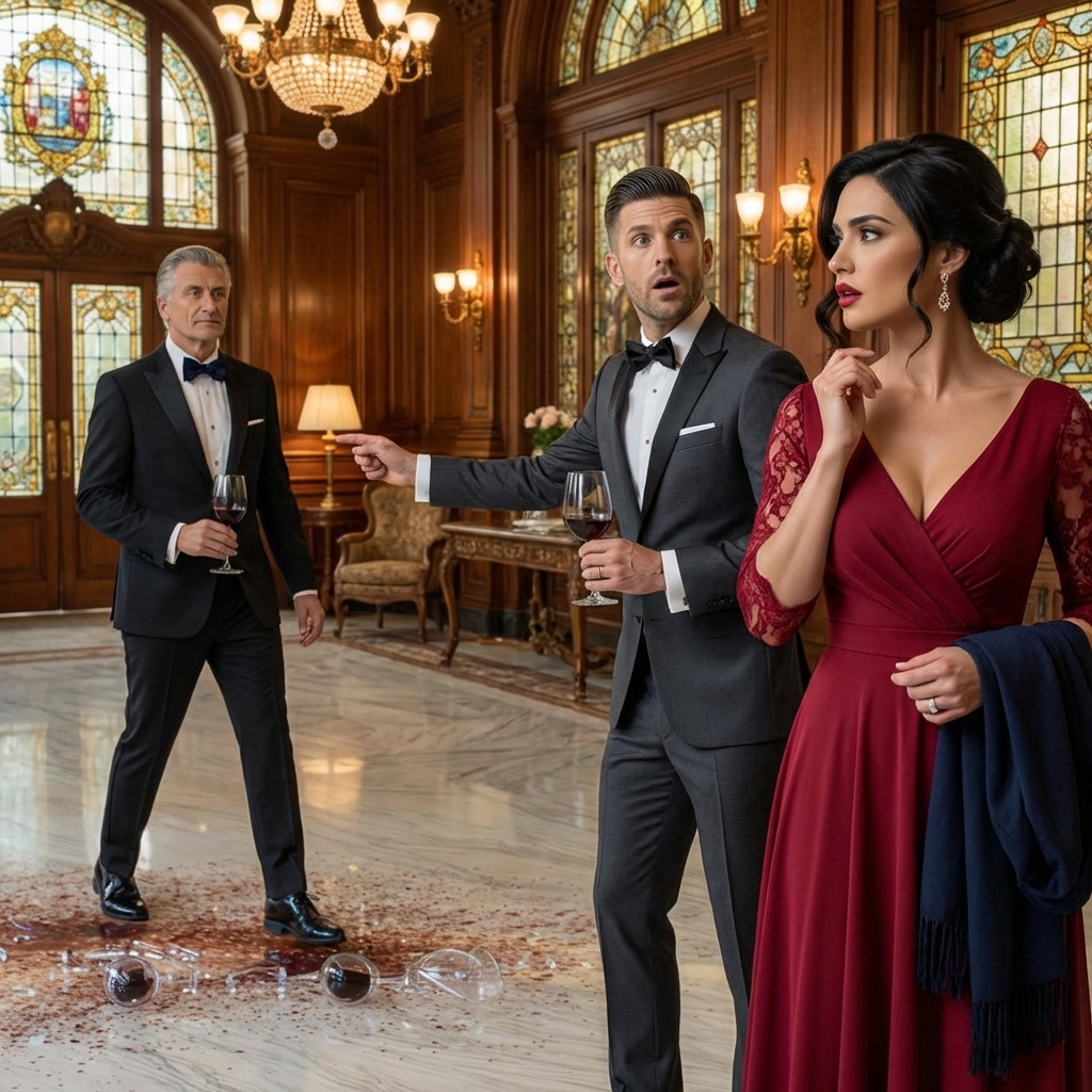 My husband dragged me to the gala to impress the new boss. ‘Stay in the back your dress is embarrassing. Don’t make me look bad,’ he hissed. When the new CEO arrived, he ignored my husband’s handshake, walked straight to me, took my hand, and whispered with shaking breath, ‘I’ve been looking for you for thirty years…’ Behind him, my husband’s glass slipped from his fingers.