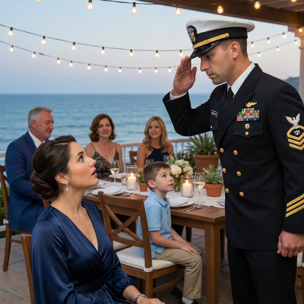 My family had labeled me a loser for years—whispering behind my back, shaking their heads in disbelief at my every decision. But everything changed the moment my sister’s husband, a highly decorated Navy officer, walked up. In front of everyone, he looked me straight in the eye… and saluted. The room fell silent. Everyone gasped. That one gesture shattered every label they had placed on me and exposed a truth none of them were ready to face.