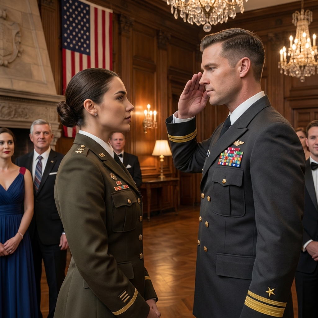 She m0cked me like I was nothing — in front of hundreds. But when her groom bowed and said ‘Ma’am… Commander,’ you could hear jaws hitting the floor