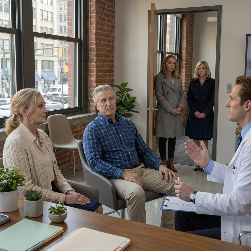 My Husband Has Been Struggling With His Memory Four Years Ago. Last Week, My Daughter And I Took Him To A Specialist. When She Excused Herself To Step Out For A Moment, The Doctor, Lowering His Voice, Whispered, “Please call someone you trust… about your daughter…”