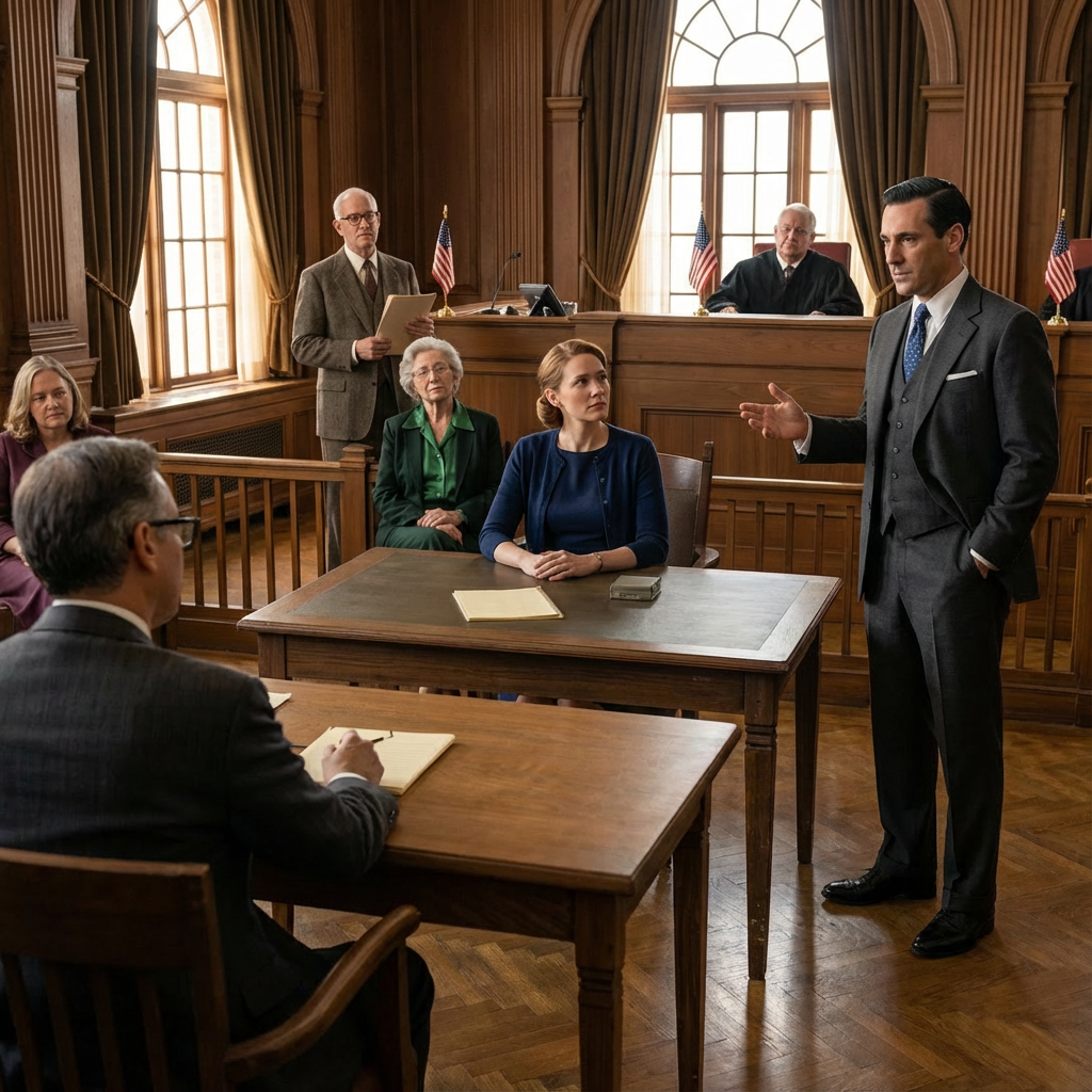 At 30, I sat in a freezing Madison County courtroom while my father smiled and told the judge, “She’s unstable— give me her house, her car, her savings, everything,” and my mother stared at her lap… until the bailiff delivered one packet, and the judge’s eyes went hard for once.