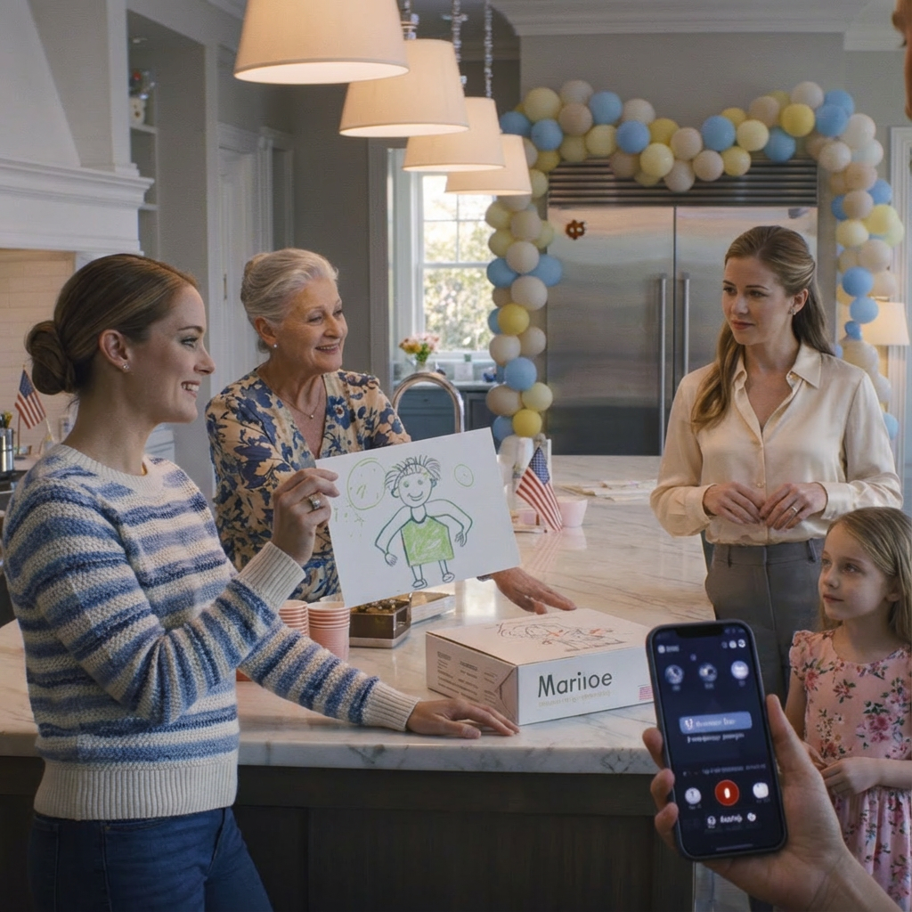 My sister in law held my daughter’s drawing like trash and announced, “We don’t accept budget presents in our home,” while my mom smiled behind her, so I nodded, slipped the iPad away, and opened the app that changes everything.