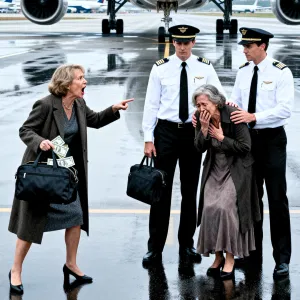 A single schoolteacher adopted two orphaned brothers. When they grew up to become pilots, their biological mother returned with 10 million dollars, hoping to “pay a fee” to take them back…