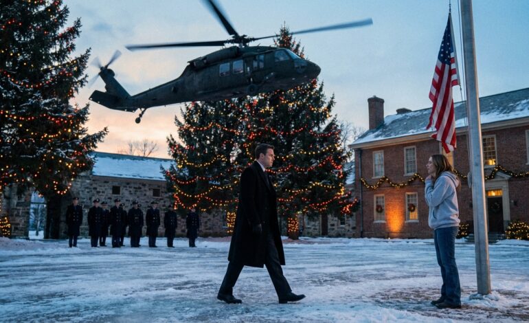 She Was Just a Student — Until Black Hawks Landed With Her Name on the Side