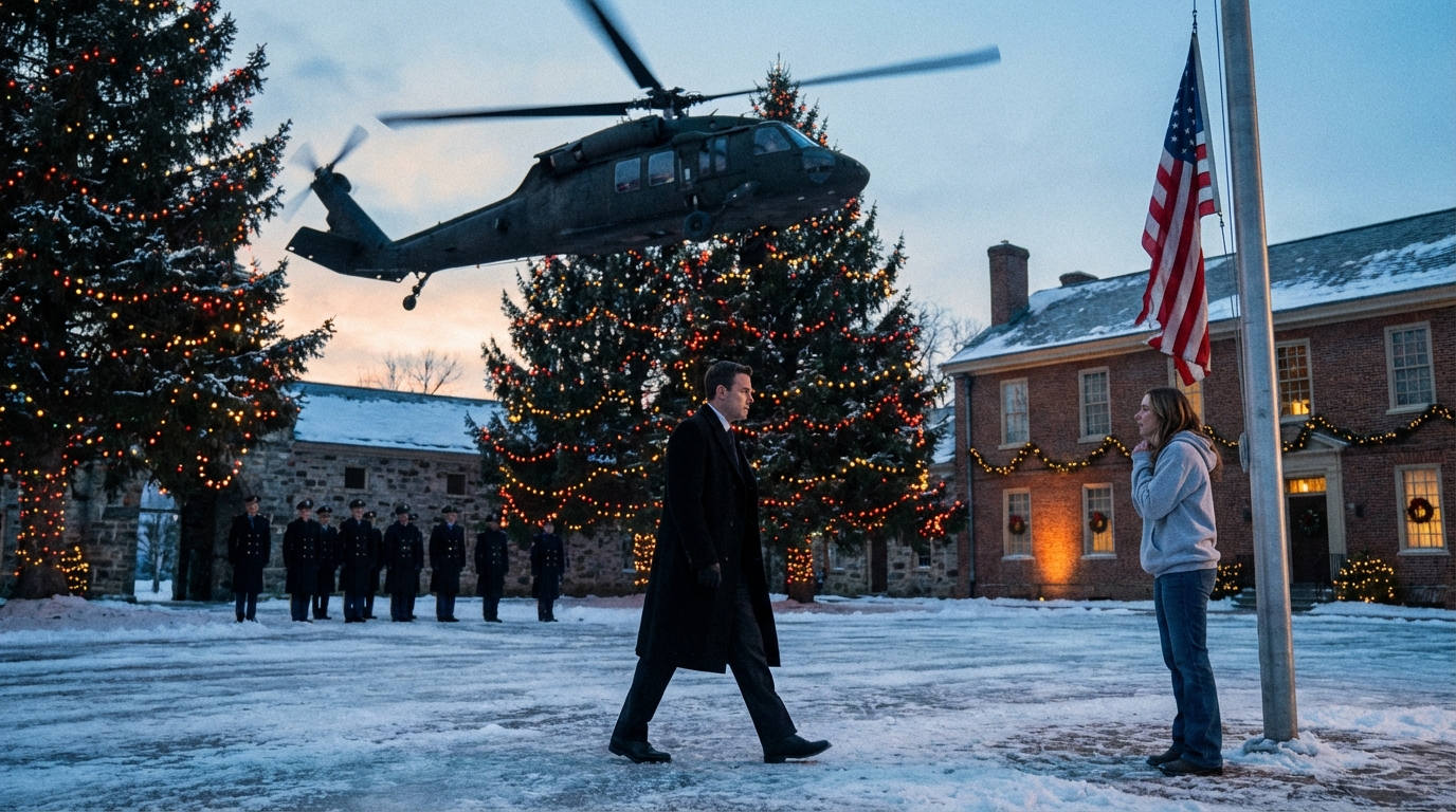 She Was Just a Student — Until Black Hawks Landed With Her Name on the Side