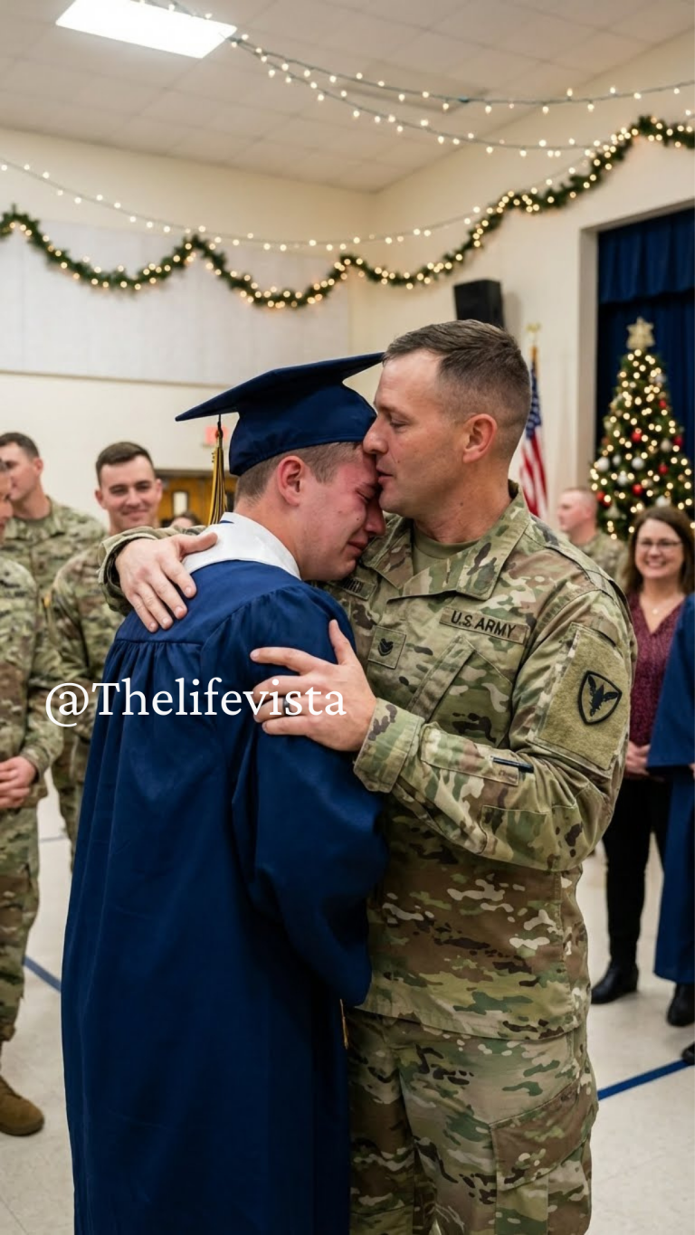 She arrived to attend her son’s graduation, only to be pushed aside — and everything stopped when her Navy SEAL tattoo was revealed.