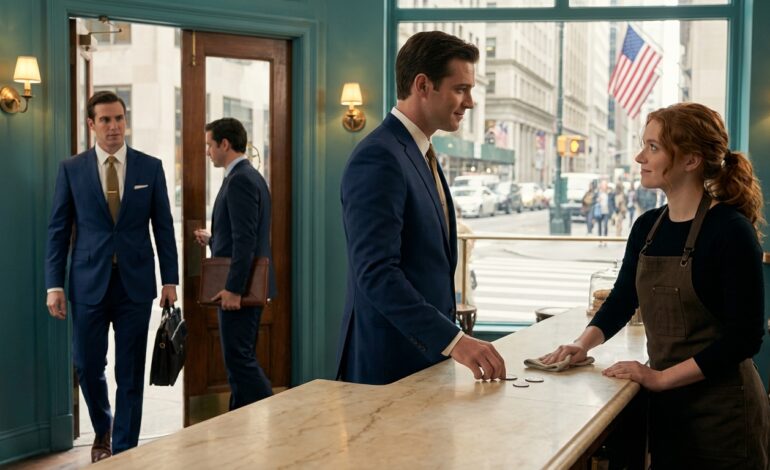 I worked as a waitress to help my elderly grandfather keep his small café running. my brother, a big-shot lawyer, stopped by almost every day in his fancy suv —