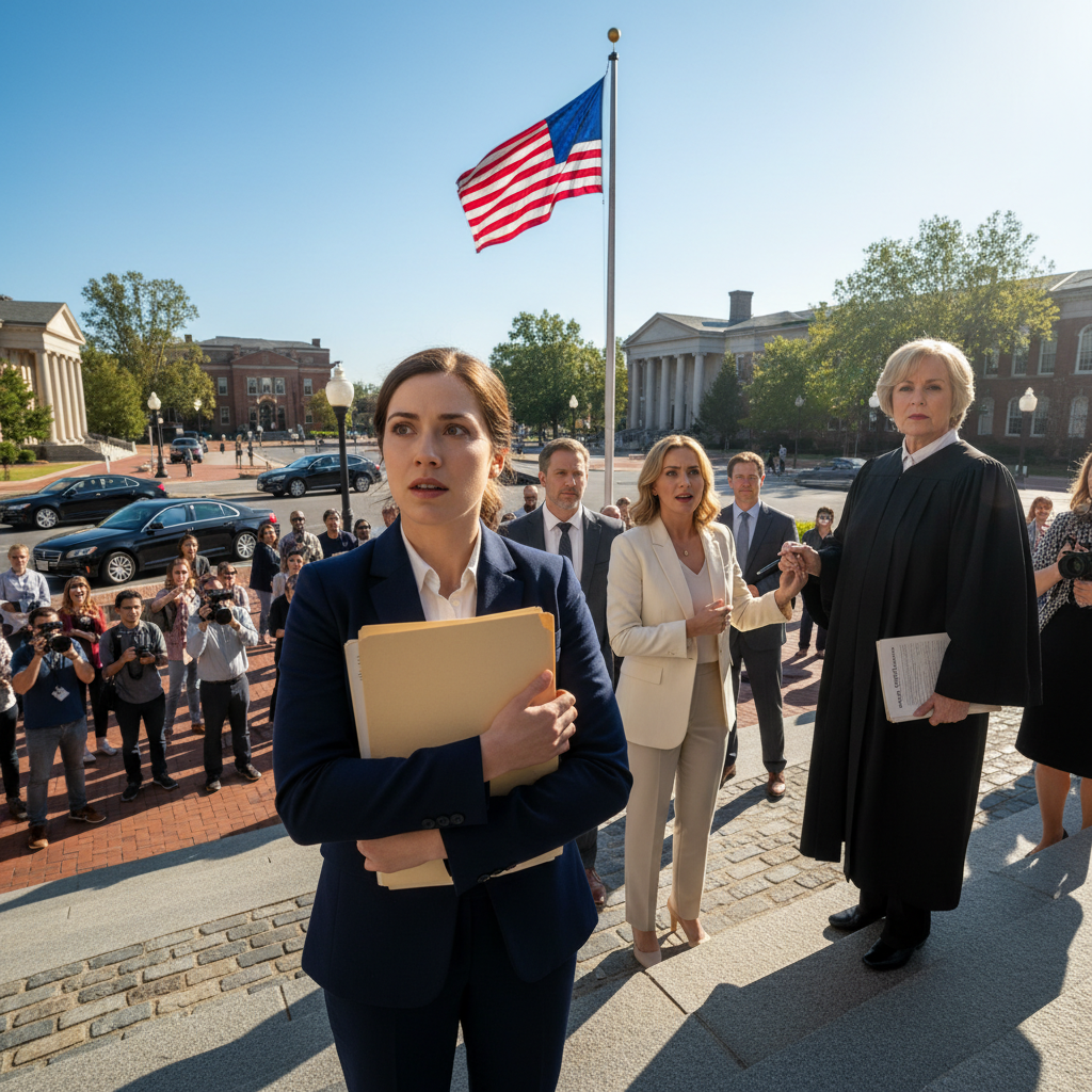 My mother adjusted her blazer cuffs like a camera was about to turn on. The whole table went still, and someone whispered, “Don’t cause trouble.” I stood up anyway, slow and deliberate, like my legs had decided first.