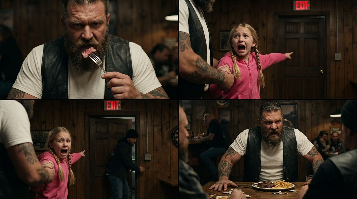 A 9-year-old homeless girl slapped a burger out of the hands of the most dangerous biker in Arizona 3 in before it touched his lips. She knew the smell of rat poison because she’d watched her best friend die from it in a children’s shelter. That same shelter had sold 79 kids over 11 years.