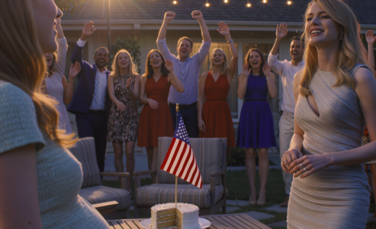 Right after we announced my pregnancy at my husband’s birthday party, my sister-in-law suddenly got “strangely kind,” bringing me a separate plate of food to apologize — but one small detail on it made me jump to my feet, and 5 minutes later someone else collapsed right in front of the whole family… while the backyard camera silently captured what no one dared to say out loud.