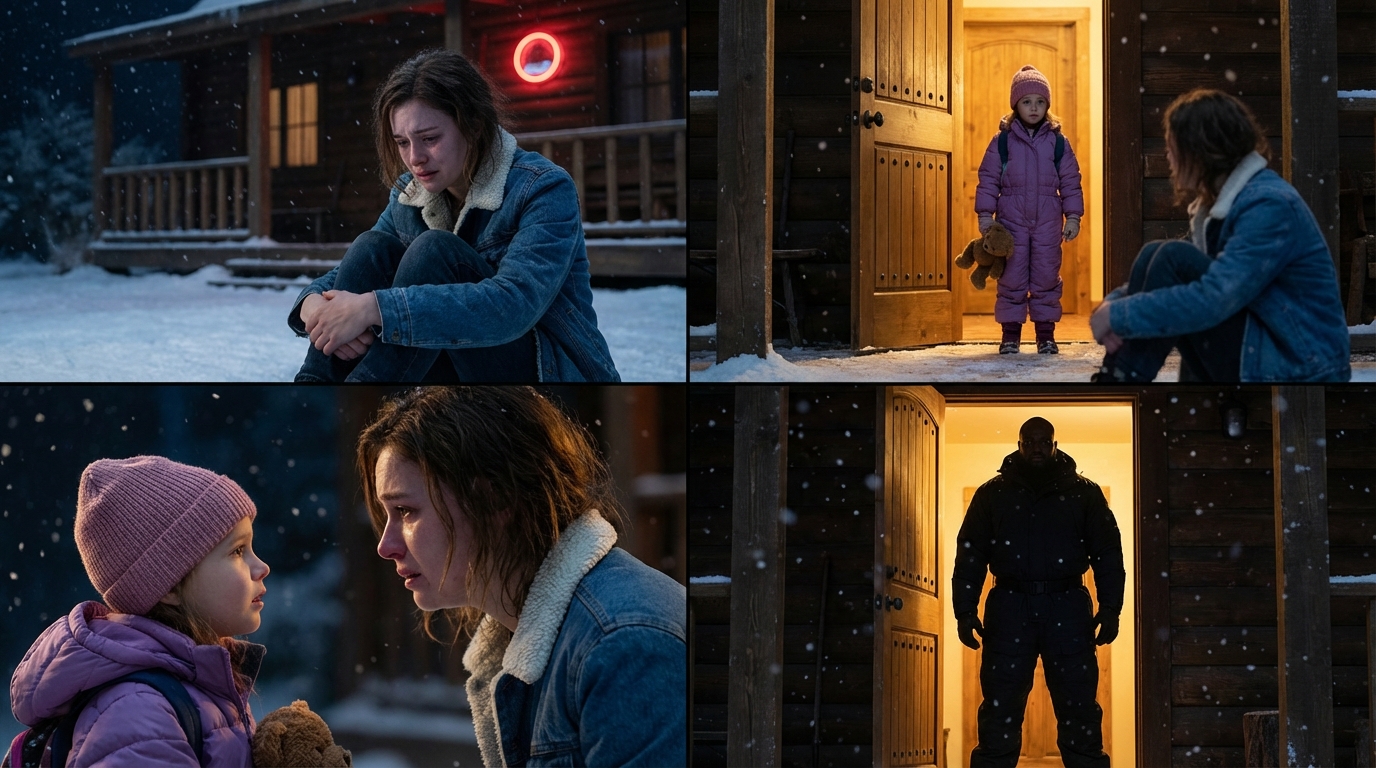 Cast out and betrayed by everyone she trusted, a young woman collapses on a frozen desert highway, ready to surrender to the bitter cold. In her darkest moment, a small voice cuts through her despair. A little girl with knowing eyes kneels beside her, whispering words that will change everything. Please be my mama.