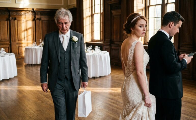 My dad refused to walk me down the aisle because my sister, who can’t stand me, planned a big party on the same day as my wedding, but he completely lost it when he found out who stepped in to take his place…