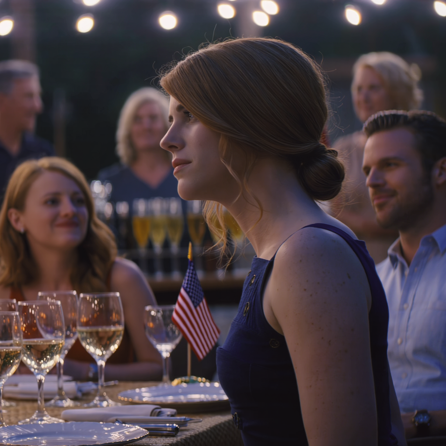 My older sister mocked me at her engagement party: “She’s just admin at the courthouse!” — but her fiancé suddenly stared right at me, asked exactly ONE question… and the ONE word I answered made the whole table go dead silent, my mom turned pale, and my sister froze…..