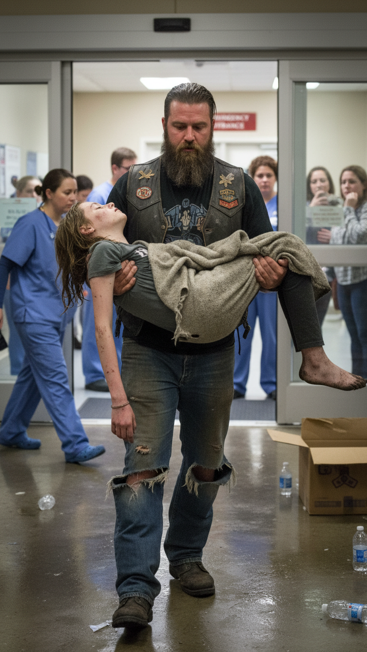 A Homeless Girl Who Had Been Sleeping Behind a Hospital Dumpster for Months Ran Through the Snow to Save a Stranger’s Life