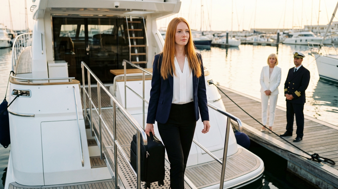 My husband’s sister said: “you don’t belong on this trip!”, she erased my name from the guest list, replaced me with her yoga instructor, at boarding, she smirked: “go home.” everyone looked away – even my husband, but then the crew turned to me and said… “welcome aboard, owner.”