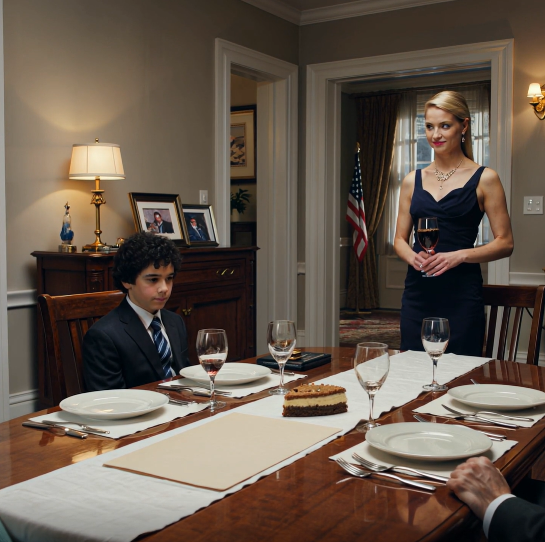 My Sister Smirked Over Dessert, “Maybe If Your Son Had Two Parents, He Wouldn’t Be Such A… Mess.” My Son Pushed His Plate Away. I Took Out My Folder And Said, “May Be If Your” She Paled. Dad Said, “Let It Go. But I’d Held It Too Long….”