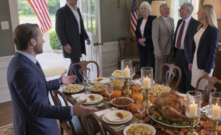 “My Boss Is Ceo Of Techcorp,” My Brother Said At Thanksgiving. “He’s Coming. Don’t Say Anything Embarrassing.” When Ceo Roberts Arrived, He Froze. “Sarah? You’re His Sister?” He Looked At My Brother. “You Said She Worked Retail.” Brother Went Pale.