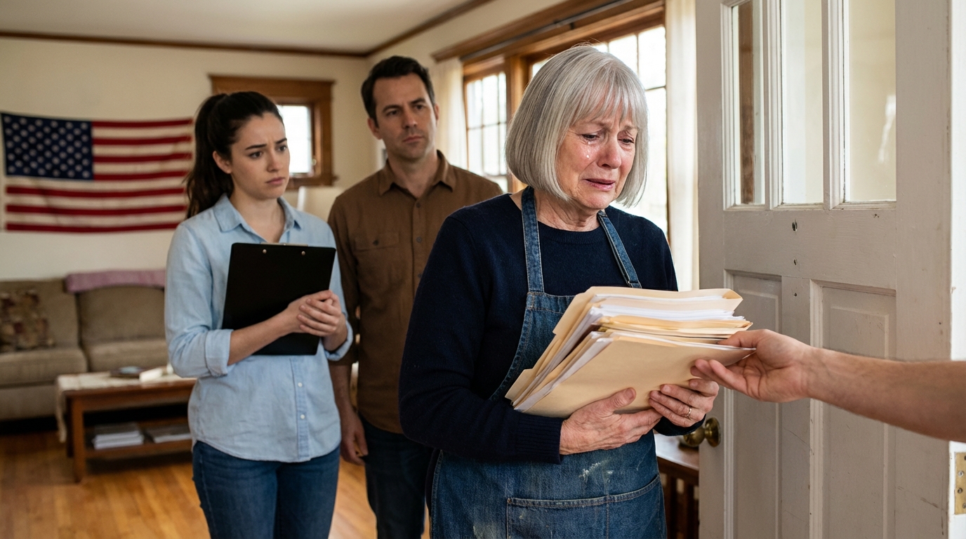 “Get out of here! i didn’t invite you!” – growled my daughter-in-law when i tried to sit at the table i myself had prepared since five in the morning for her birthday, but that was my house, i slowly stood up, walked to the door, and did something that left all the guests terrified…