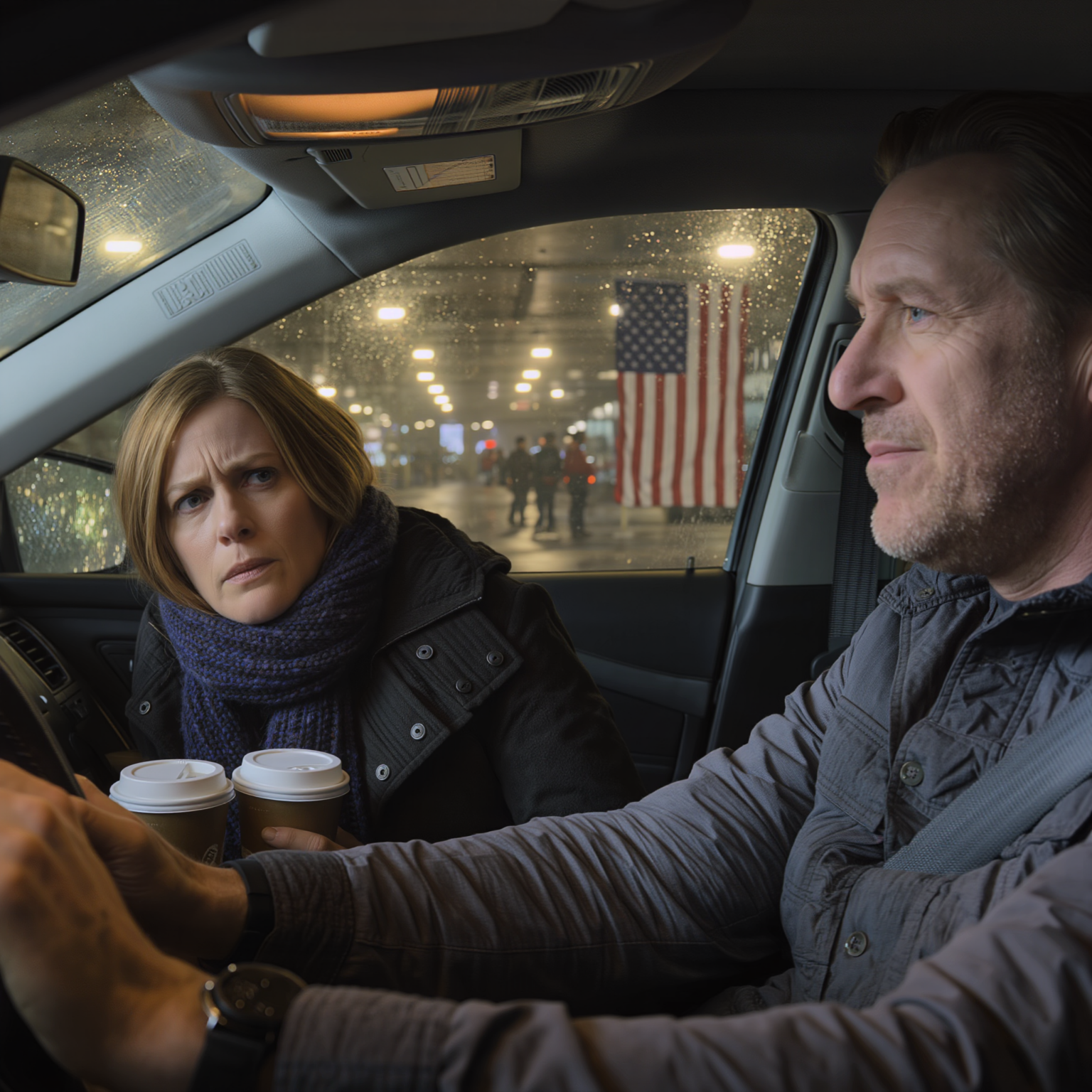 After my husband died, I was 63 and took the night shift job at Riverside Medical Center in Medford. For weeks, a rideshare driver named Raymond in a silver Toyota kept picking me up, and I always brought him coffee