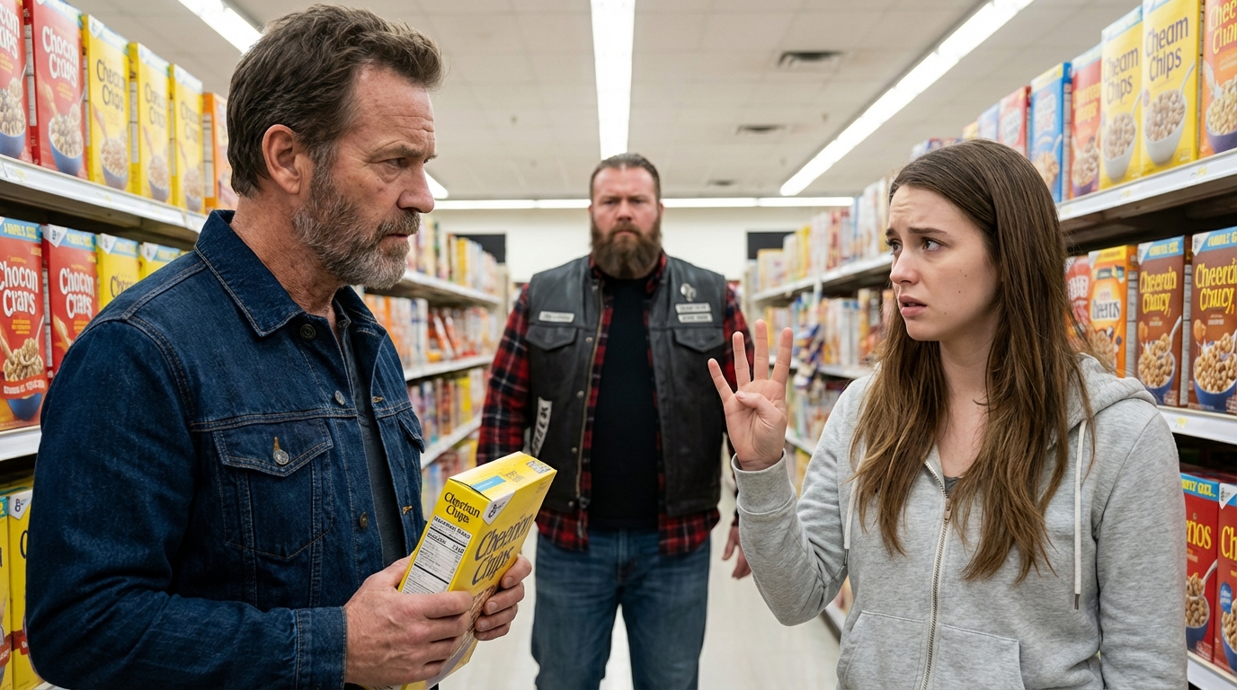 HE LOOKED LIKE A MONSTER. TO HER, HE WAS AN ANGEL IN LEATHER. 👼🏍️